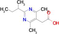 2-(2-(Sec-butyl)-4,6-dimethylpyrimidin-5-yl)acetic acid