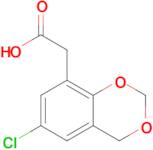 2-(6-Chloro-4h-benzo[d][1,3]dioxin-8-yl)acetic acid