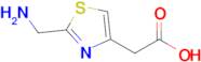 2-(2-(Aminomethyl)thiazol-4-yl)acetic acid