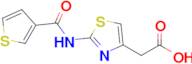 2-(2-(Thiophene-3-carboxamido)thiazol-4-yl)acetic acid