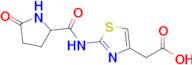 2-(2-(5-Oxopyrrolidine-2-carboxamido)thiazol-4-yl)acetic acid