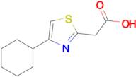 2-(4-Cyclohexylthiazol-2-yl)acetic acid