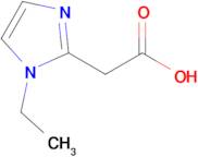 2-(1-Ethyl-1h-imidazol-2-yl)acetic acid