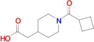 2-(1-(Cyclobutanecarbonyl)piperidin-4-yl)acetic acid