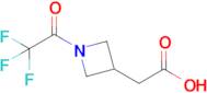 2-(1-(2,2,2-Trifluoroacetyl)azetidin-3-yl)acetic acid