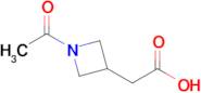 2-(1-Acetylazetidin-3-yl)acetic acid