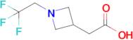 2-(1-(2,2,2-Trifluoroethyl)azetidin-3-yl)acetic acid