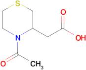 2-(4-Acetylthiomorpholin-3-yl)acetic acid