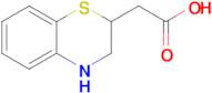 2-(3,4-Dihydro-2h-benzo[b][1,4]thiazin-2-yl)acetic acid