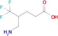 4-(Aminomethyl)-5,5,5-trifluoropentanoic acid