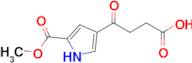 4-(5-(Methoxycarbonyl)-1h-pyrrol-3-yl)-4-oxobutanoic acid