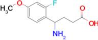 4-Amino-4-(2-fluoro-4-methoxyphenyl)butanoic acid