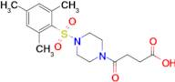 4-(4-(Mesitylsulfonyl)piperazin-1-yl)-4-oxobutanoic acid