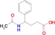 4-Acetamido-4-phenylbutanoic acid