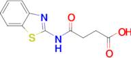 4-(Benzo[d]thiazol-2-ylamino)-4-oxobutanoic acid