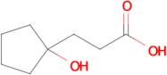 3-(1-Hydroxycyclopentyl)propanoic acid