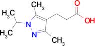 3-(1-Isopropyl-3,5-dimethyl-1h-pyrazol-4-yl)propanoic acid