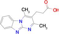 3-(2,4-Dimethylbenzo[4,5]imidazo[1,2-a]pyrimidin-3-yl)propanoic acid