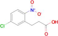 3-(5-Chloro-2-nitrophenyl)propanoic acid