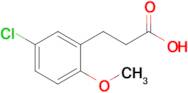 3-(5-Chloro-2-methoxyphenyl)propanoic acid