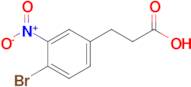 3-(4-Bromo-3-nitrophenyl)propanoic acid