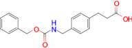 3-(4-((((Benzyloxy)carbonyl)amino)methyl)phenyl)propanoic acid