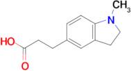 3-(1-Methylindolin-5-yl)propanoic acid