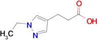 3-(1-Ethyl-1h-pyrazol-4-yl)propanoic acid