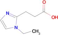 3-(1-Ethyl-1h-imidazol-2-yl)propanoic acid