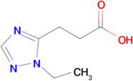 3-(1-Ethyl-1h-1,2,4-triazol-5-yl)propanoic acid