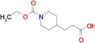 3-(1-(Ethoxycarbonyl)piperidin-4-yl)propanoic acid