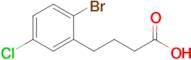 4-(2-Bromo-5-chlorophenyl)butanoic acid