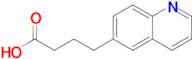 4-(Quinolin-6-yl)butanoic acid