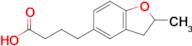 4-(2-Methyl-2,3-dihydrobenzofuran-5-yl)butanoic acid