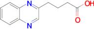 4-(Quinoxalin-2-yl)butanoic acid