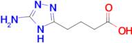 4-(5-amino-4H-1,2,4-triazol-3-yl)butanoic acid