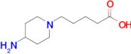 5-(4-Aminopiperidin-1-yl)pentanoic acid