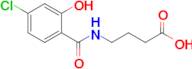 4-(4-Chloro-2-hydroxybenzamido)butanoic acid