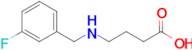 4-((3-Fluorobenzyl)amino)butanoic acid