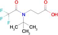 3-(n-(Tert-butyl)-2,2,2-trifluoroacetamido)propanoic acid