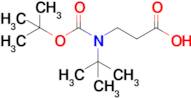 3-((Tert-butoxycarbonyl)(tert-butyl)amino)propanoic acid