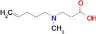 3-(Methyl(pent-4-en-1-yl)amino)propanoic acid