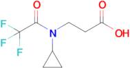 3-(n-Cyclopropyl-2,2,2-trifluoroacetamido)propanoic acid