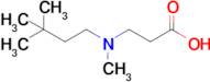 3-((3,3-Dimethylbutyl)(methyl)amino)propanoic acid