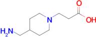 3-(4-(Aminomethyl)piperidin-1-yl)propanoic acid