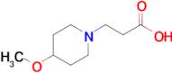 3-(4-Methoxypiperidin-1-yl)propanoic acid