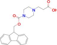 3-(4-(((9h-Fluoren-9-yl)methoxy)carbonyl)piperazin-1-yl)propanoic acid