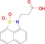 3-(1,1-Dioxido-2h-naphtho[1,8-cd]isothiazol-2-yl)propanoic acid