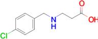 3-((4-Chlorobenzyl)amino)propanoic acid