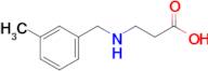 3-((3-Methylbenzyl)amino)propanoic acid